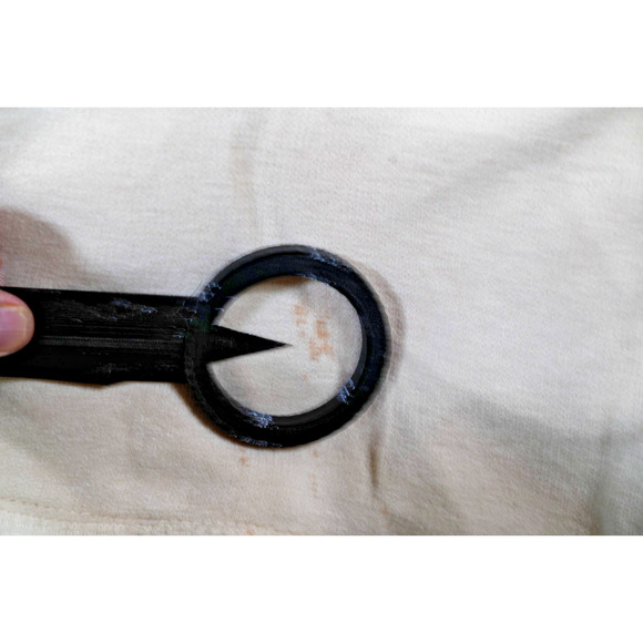 Tan Faux Fur Trim Cape Poncho Wrap One Size Cozy Boho Gently Used - Picture 8 of 9